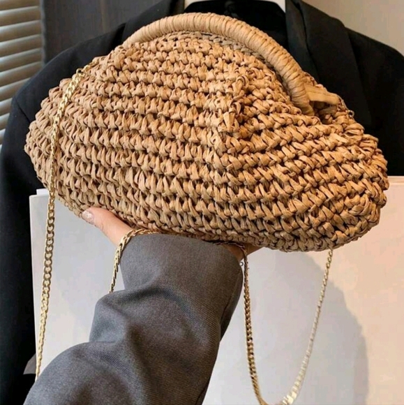 Fashion Design Straw Bag For Women, Popular Fashion Niche Woven Forest Style Lit
